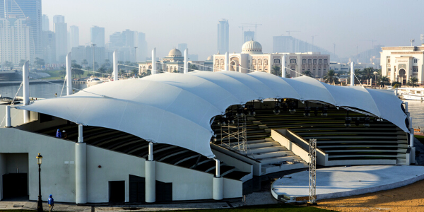 Tensile Shade for Stadiums in UAE