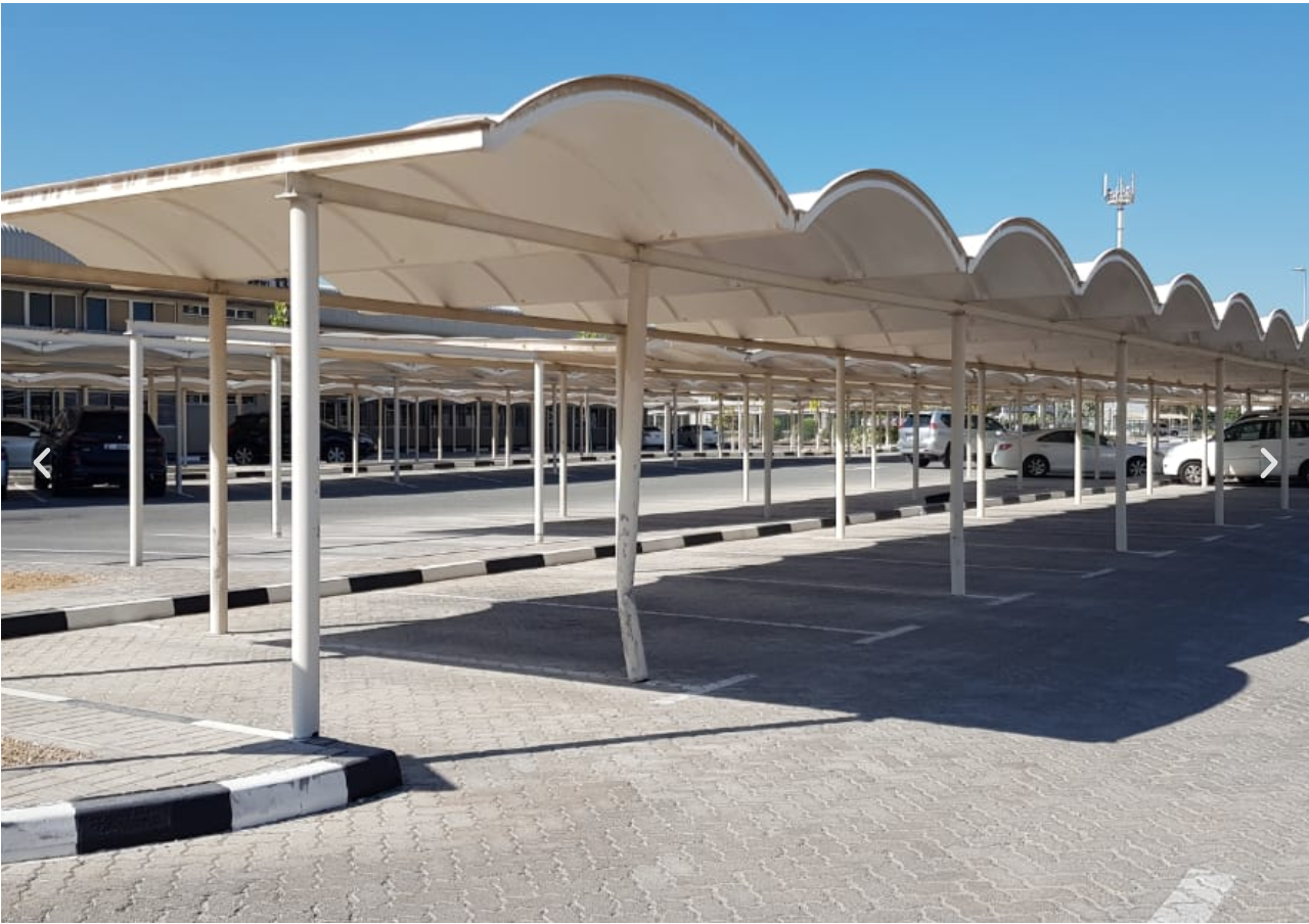 GRP Car Parking Shades