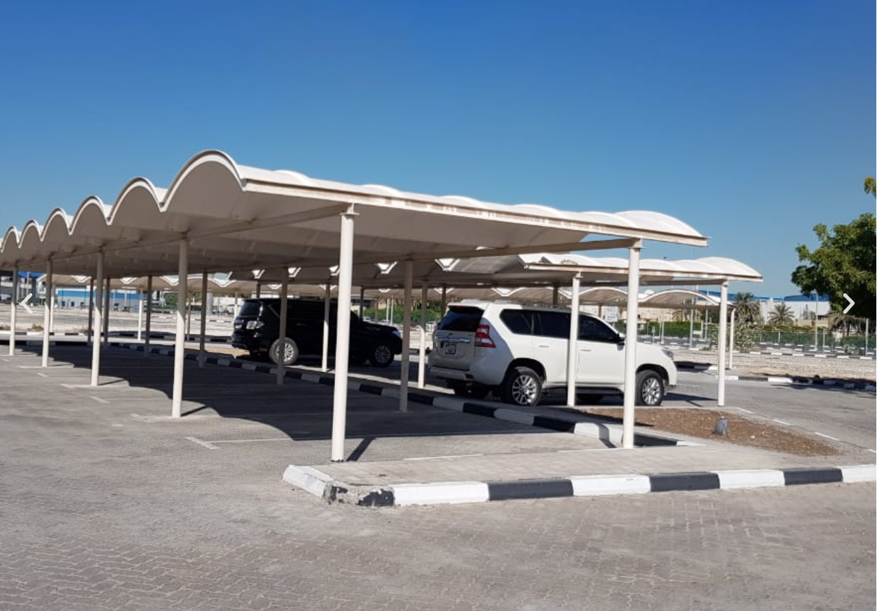 GRP Car Parking Shed in Dubai