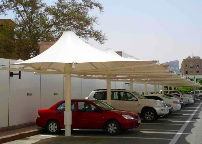 PVC Car Parking Shades