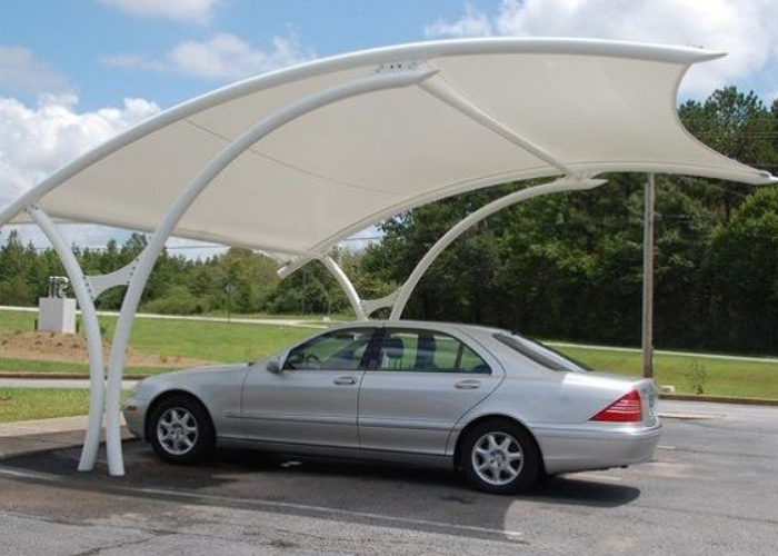 PVC Car Parking Shade suppliers in Dubai