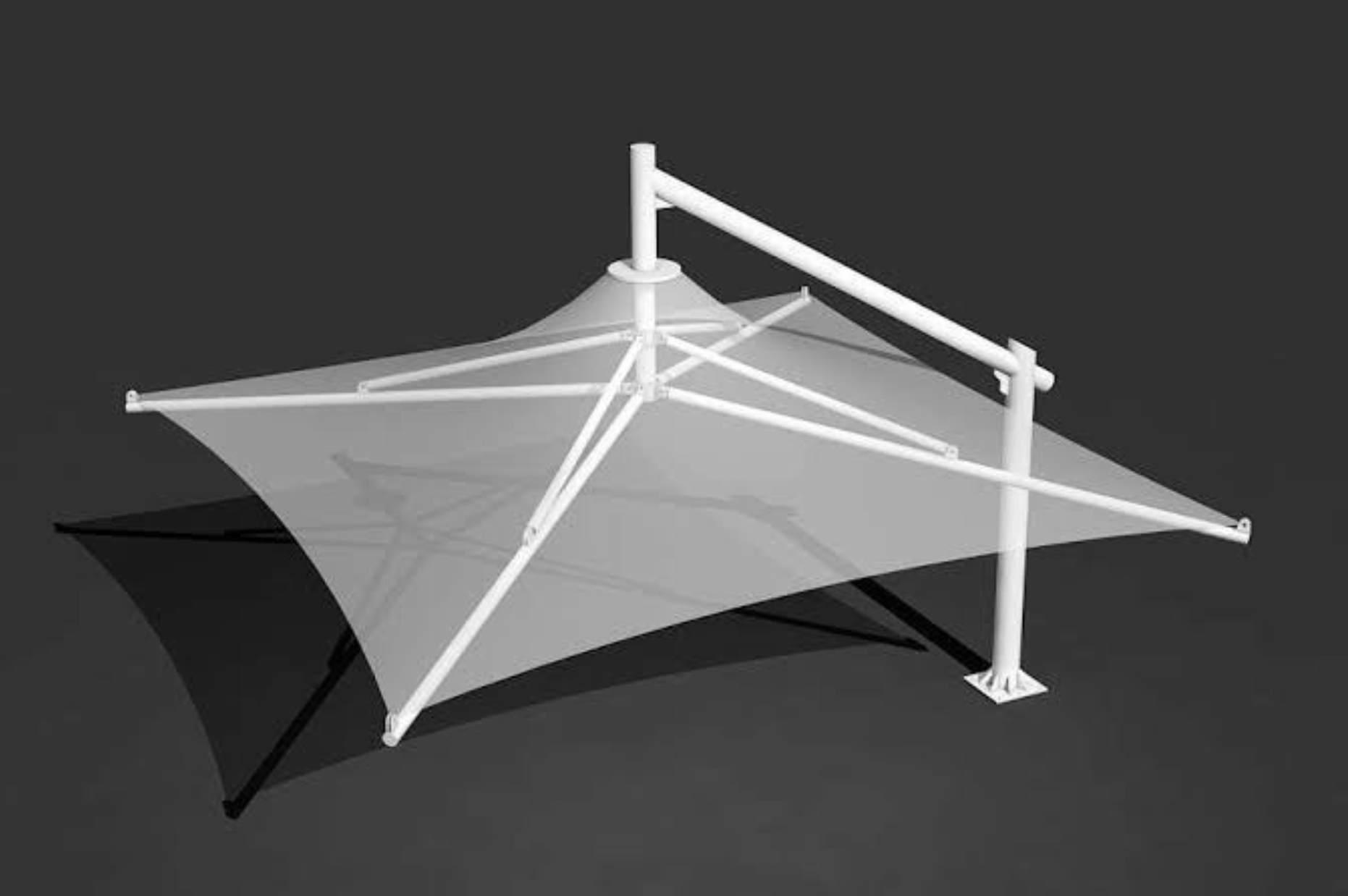 umbrella car parking shades