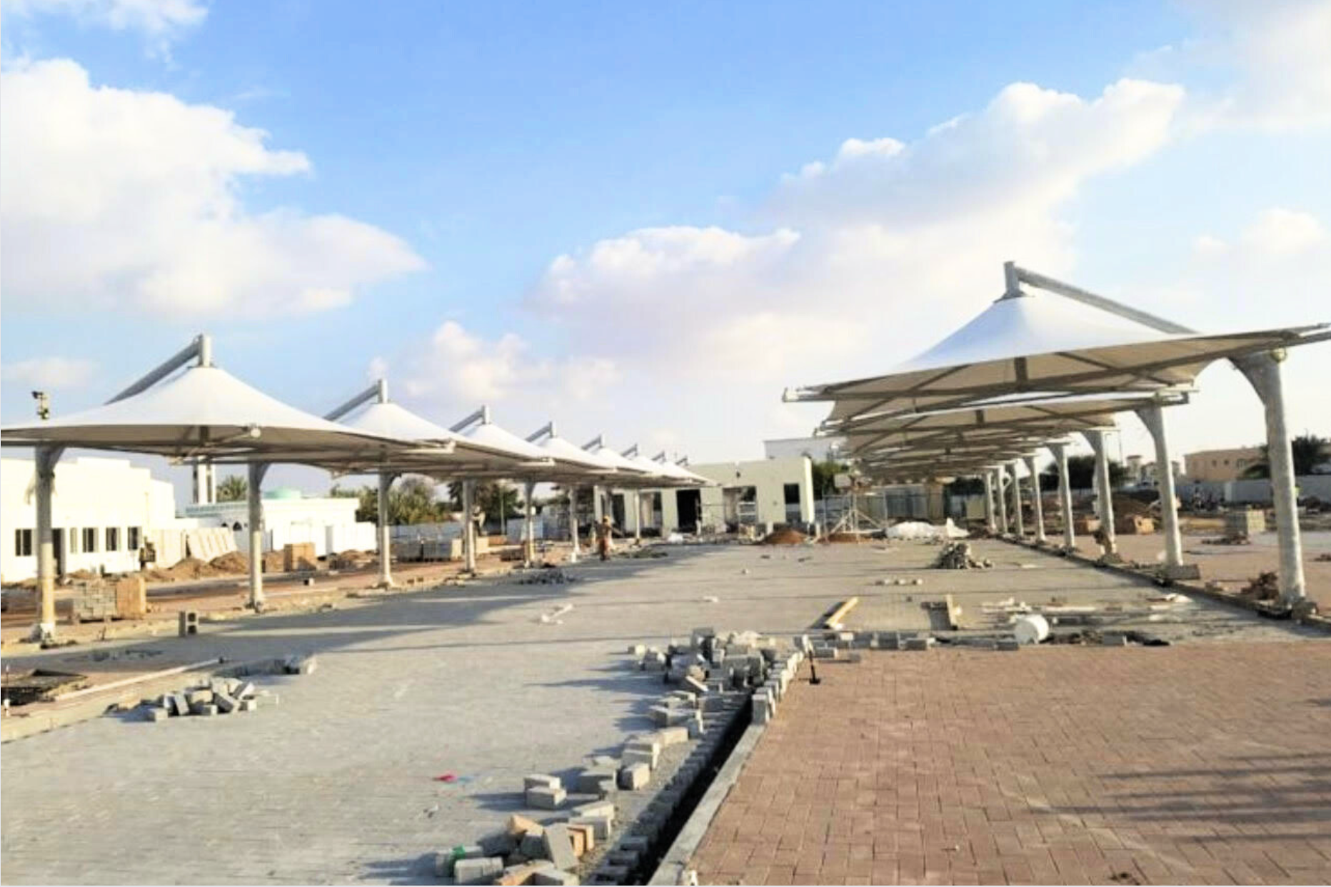 umbrella car parking shades UAE